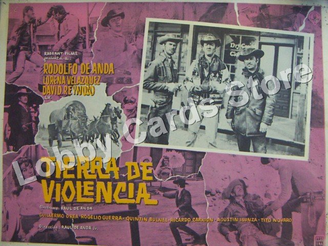 RODOLFO DE ANDA/TIERRA DE VIOLENCIA